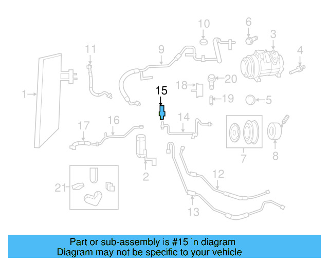 Pressure Switch 7B0-820-795-A - View 6