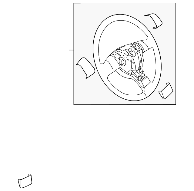 Steering Wheel 3C0-419-091-AQ-E74