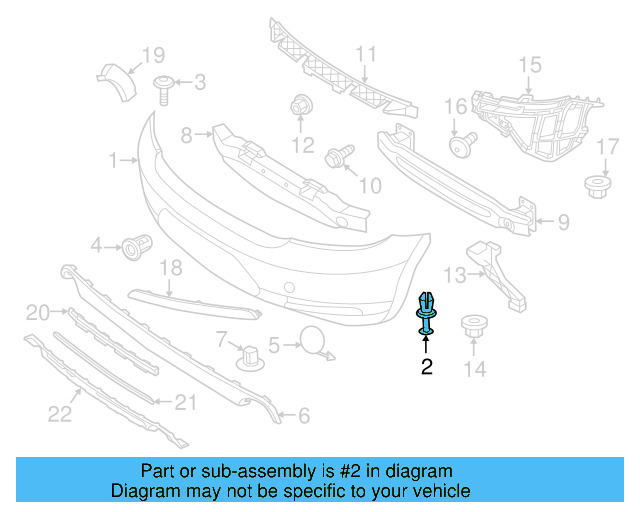 Fender Liner Extension Screw N-103-546-02 - View 220