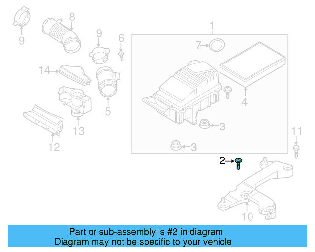 Battery Tray Mount Bolt N-104-827-01 - View 8