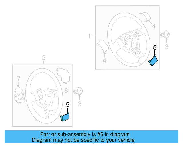 Lower Pad 1K0-419-685-M-44U - View 4