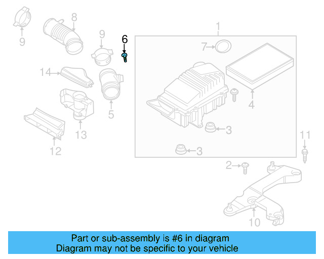 Air Mass Sensor Screw N-901-720-04 - View 22