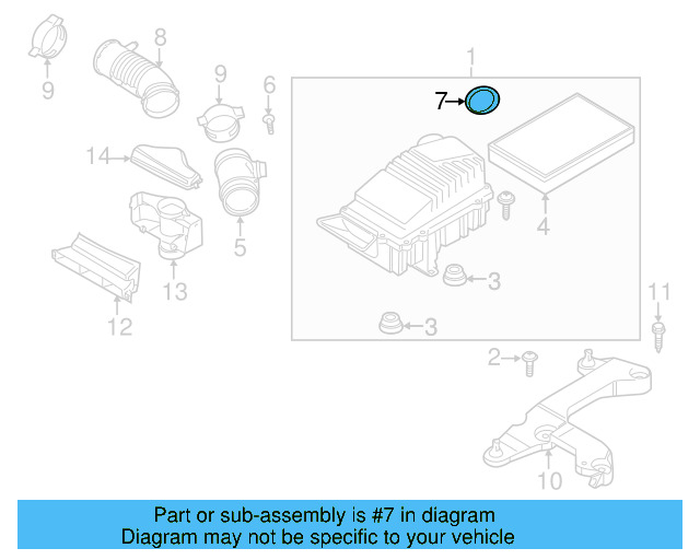 Air Mass Sensor Gasket N-909-219-01 - View 8