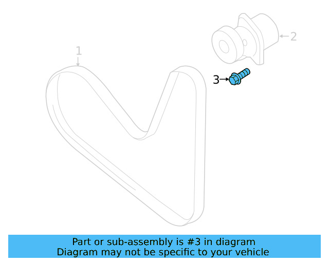 Belt Tensioner Bolt N-107-663-01 - View 17