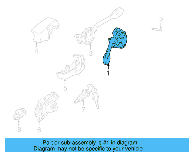 Signal Switch 1E0-953-513-A-01C - View 5