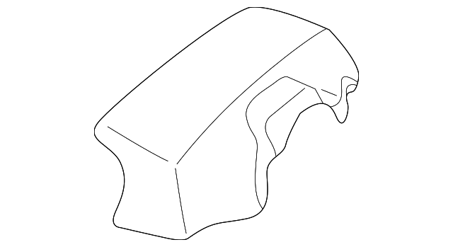 Upper Column Cover 1E0-953-515-A-1QA - View 2