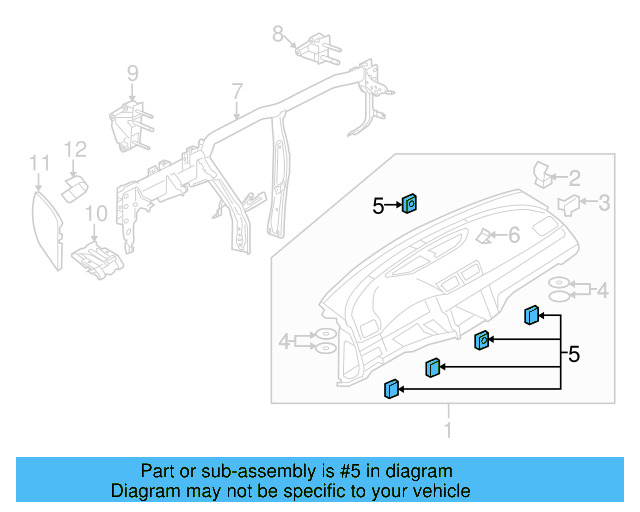Instrument Panel U N-906-988-01 - View 12
