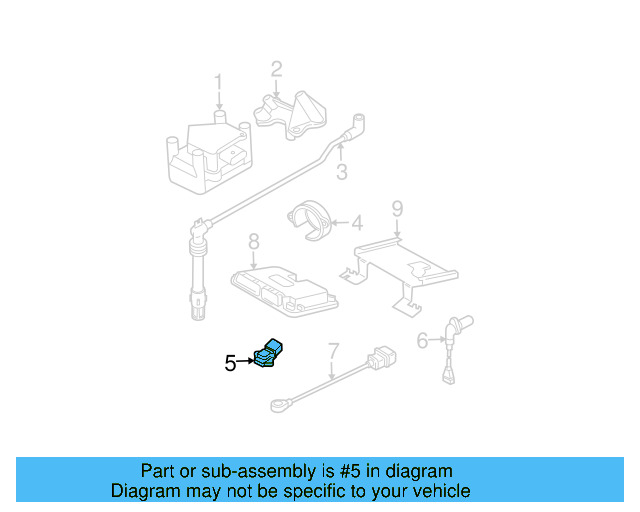 Pressure Sensor 03G-906-051-D - View 19