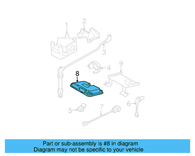 Pressure Sensor 03G-906-051-D - View 18