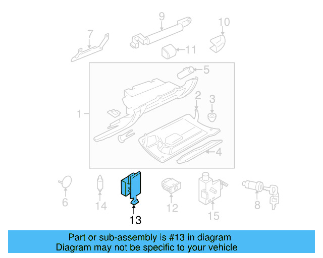 Grip Handle 3B0-857-607-3PT