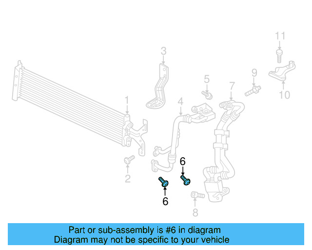 Headlamp Assembly Screw N-106-444-03 - View 6