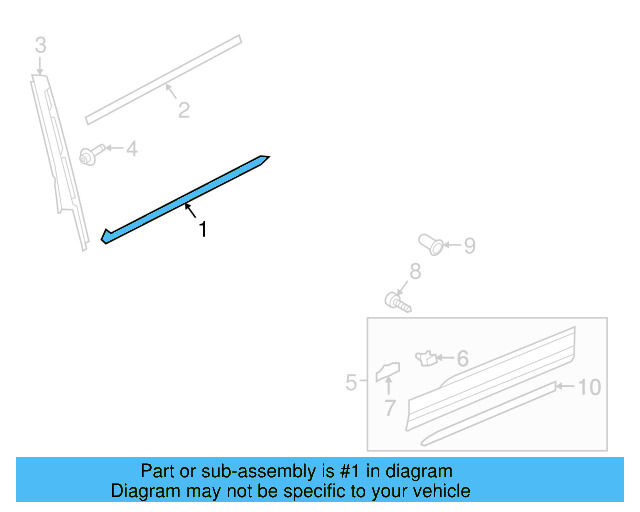Belt Molding 5NN-839-477-5AP