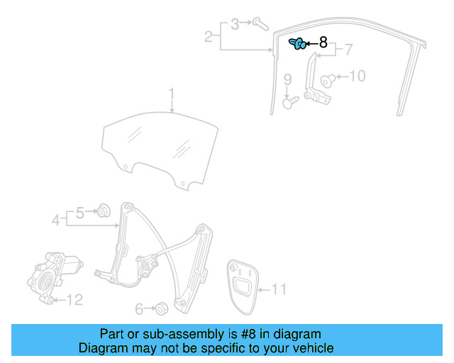 Inner Cover Clip WHT-006-587 - View 12