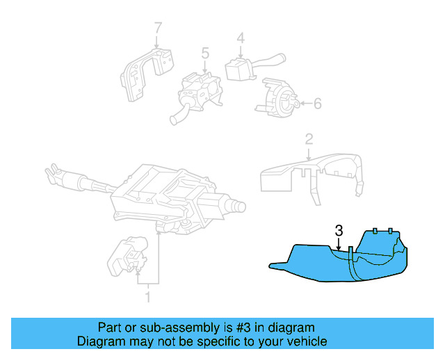 Lower Cover 3D0-858-559-H-75R - View 3