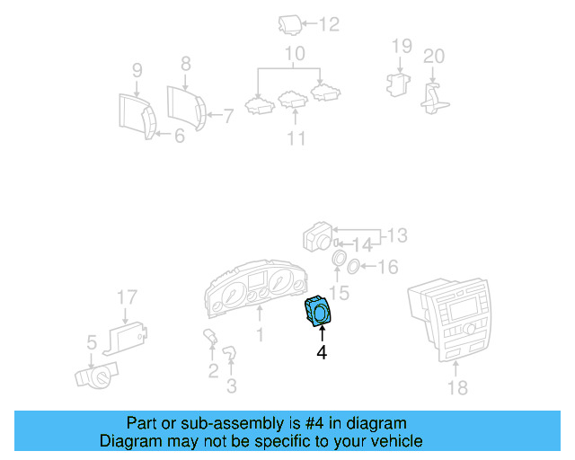 Clock 3D0-919-204-D - View 3