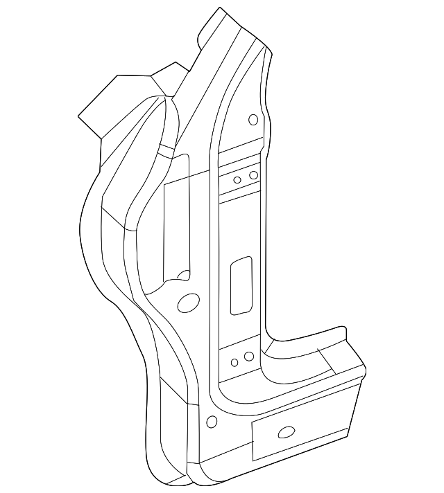 Pillar Reinforced 5C5-809-204