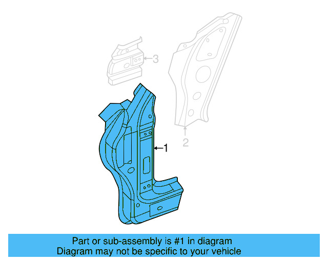 Pillar Reinforced 5C5-809-203