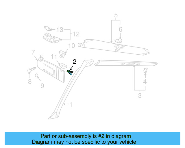 Fog Lamp Assembly Screw N-106-663-02 - View 37