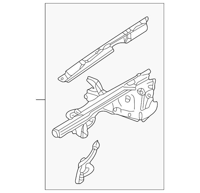 Apron Assembly 3B0-809-102-F - View 2