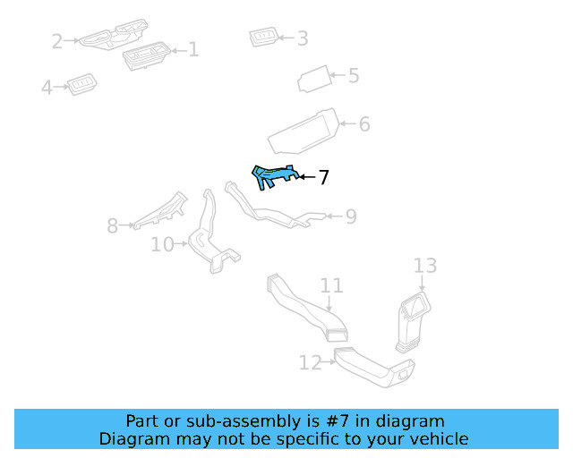Front Duct 3CN-819-152 - View 4