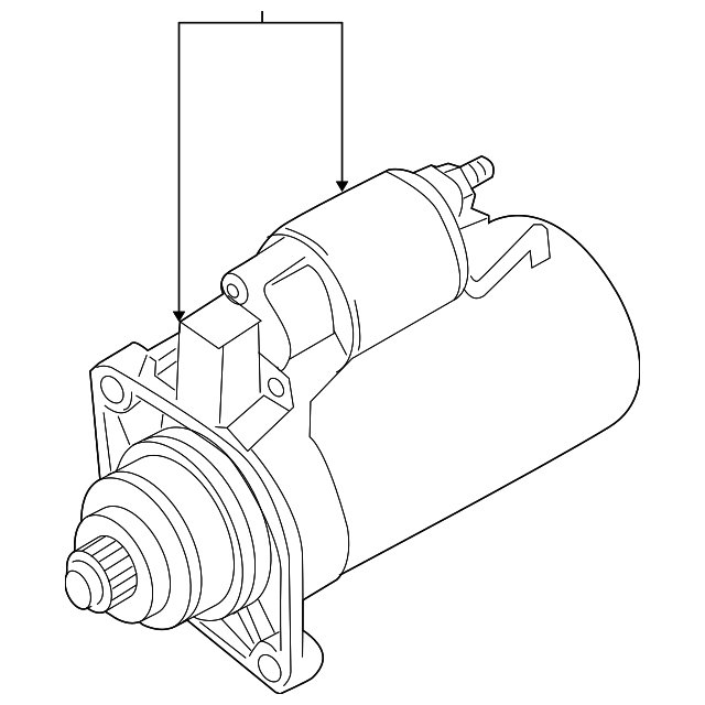 Starter Motor 02M-911-024-PX - View 6