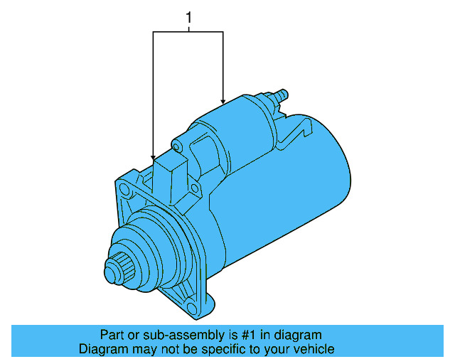 Starter Motor 02M-911-024-PX - View 5