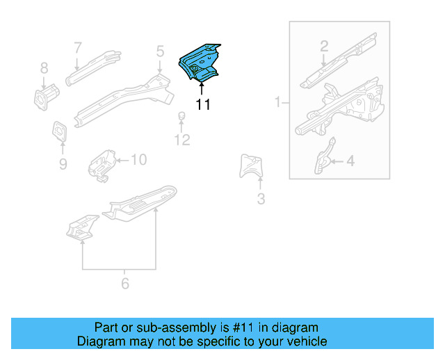Mount Plate 8D0-805-748