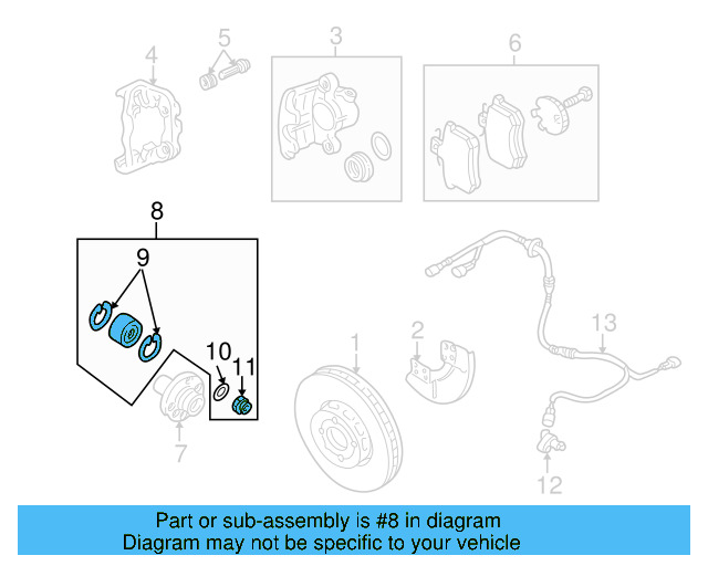 Bearing Assembly 357-498-625-C - View 2