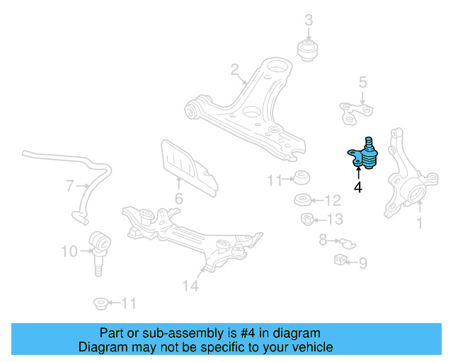 Ball Joint 357-407-365 - View 4