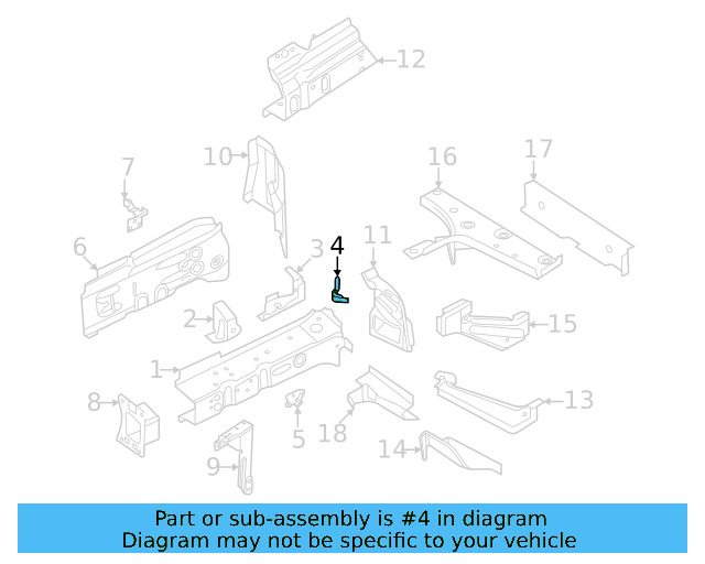 Inner Rail Filler 1EA-804-851