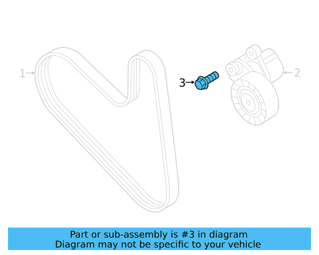 Belt Tensioner Bolt N-106-650-01 - View 17
