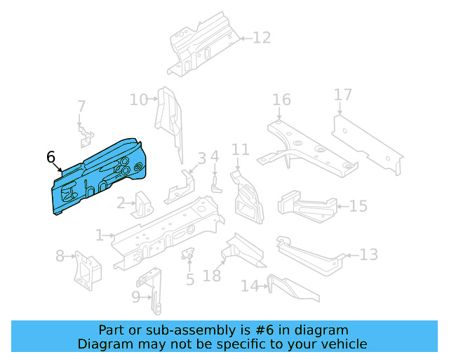 Outer Rail 1EA-804-147-A