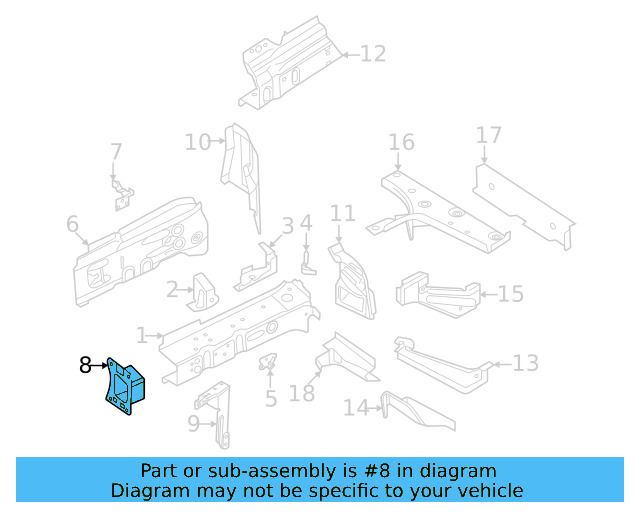 End Plate 1EA-804-181 - View 2
