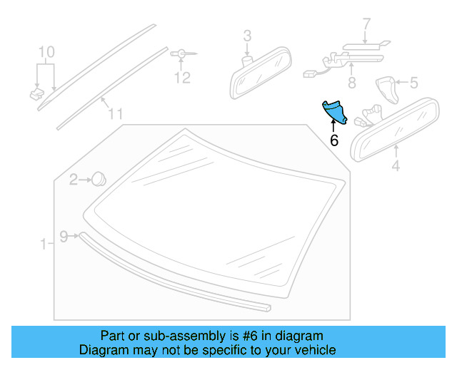Side Cover 1K0-858-547-9B9 - View 25