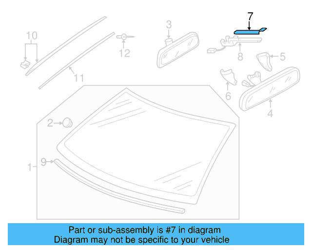 Upper Cover 1K0-857-594-9B9 - View 7