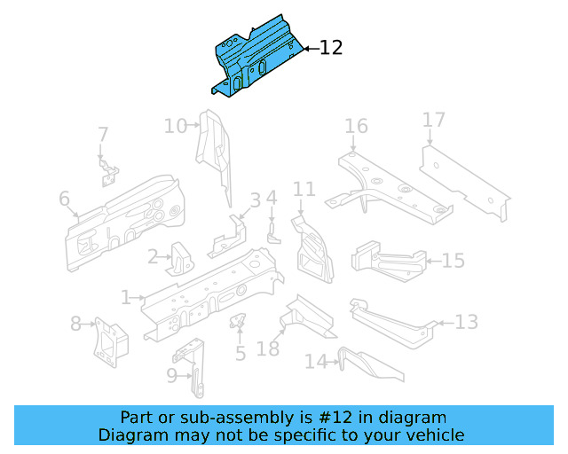 Upper Filler 1EA-802-508-A - View 2