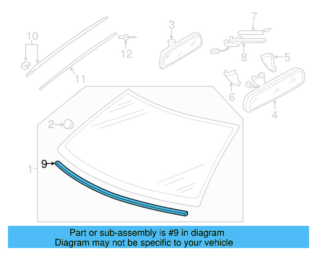 Reveal Molding 5C6-853-306