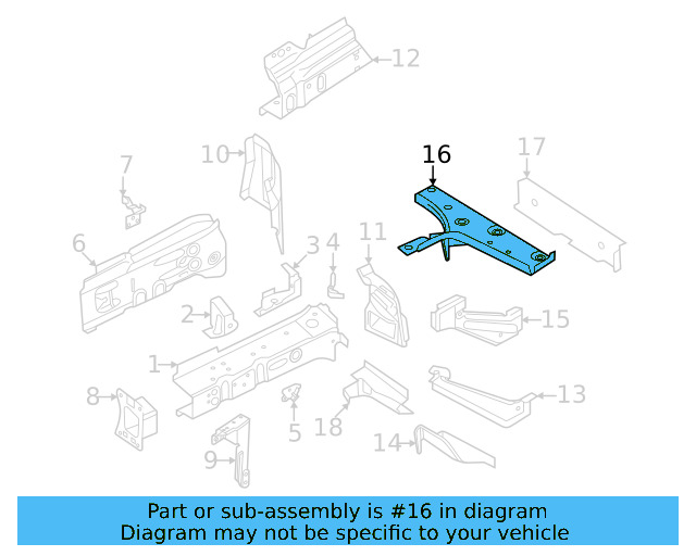 Rear Support 1EA-803-352