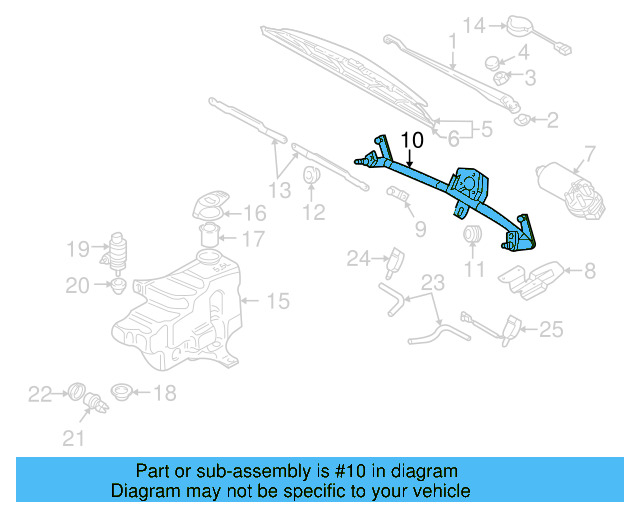Wiper Frame Grommet 701-955-754 - View 24