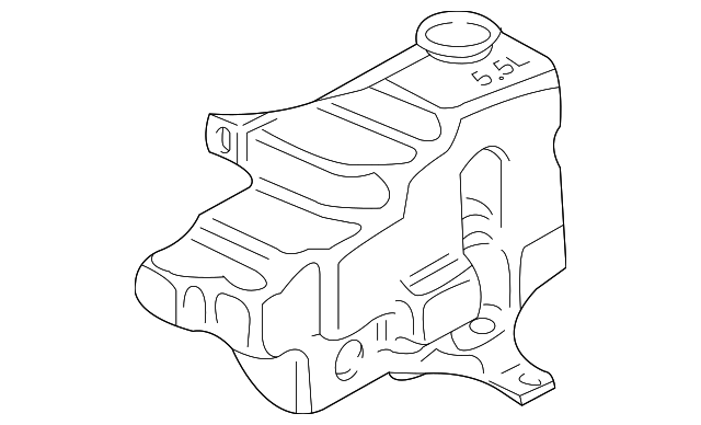 Washer Reservoir 1J0-955-453-L