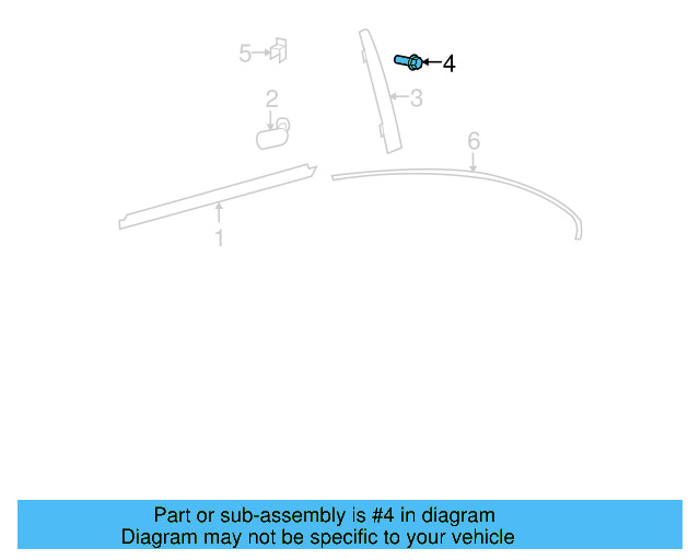 Applique Screw N-909-868-02 - View 40