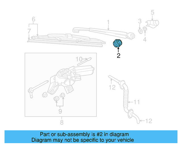 Gasket 8D9-955-758-A - View 8