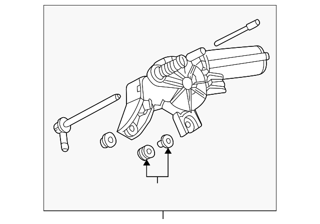 Wiper Motor 1J6-955-711-C - View 2