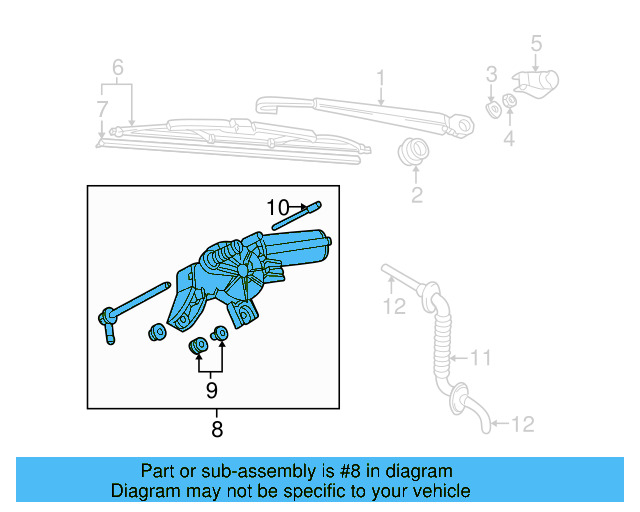Wiper Motor 1J6-955-711-C - View 7