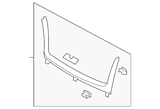 Rear Trim Panel 1K6-863-459-T-82V - View 6
