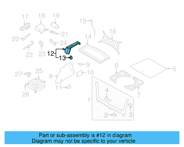Trim Cover 1K6-867-761-S-82V - View 5