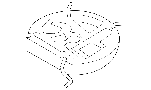 Trunk Floor Storage Box 1J0-012-115-AD - View 9