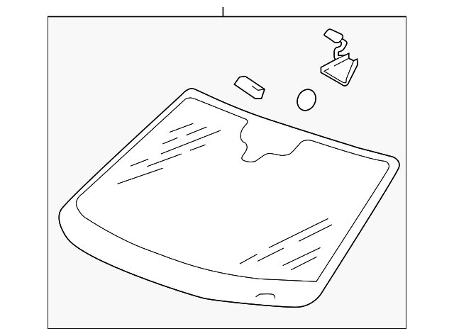 Windshield 5NN-845-011-BE-NVB