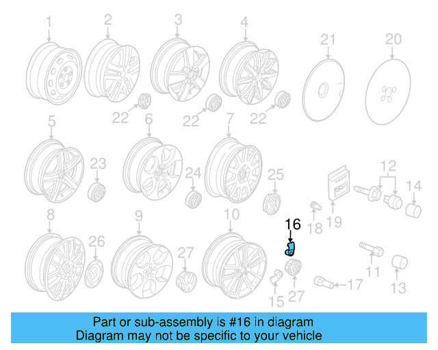 Valve Stem 311-601-361 - View 20