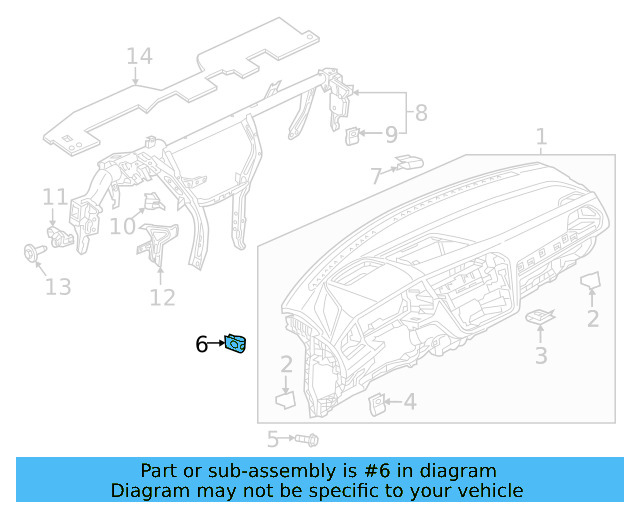Side Cover Clip 1K0-867-388-A - View 99